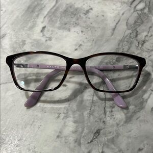 Ralph Lauren Brown and Purple Glasses